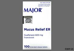 Blue Oblong An036 - Mucus Relief ER 600mg Extended-Release Tablet