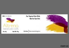 Altreno Coupon - Altreno 45g of 0.05% tube of lotion