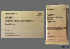 Nikki Coupon - Nikki 28 tablets of 3mg / 0.02mg package