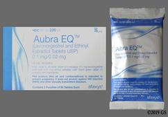 Aubra EQ Coupon - Aubra EQ 28 tablets of 0.1mg/0.02 mg package