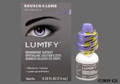 Lumify Coupon - Lumify 7.5ml of 0.025% eye dropper