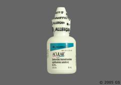 Acular Coupon - Acular 5ml of 0.5% eye dropper