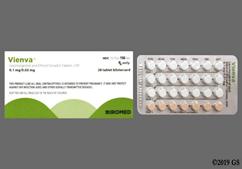 Peach Round Sz And J1 - Vienva 28-Day 0.1mg-0.02mg Tablet