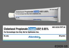 white - Clobetasol Propionate 0.05% Topical Cream