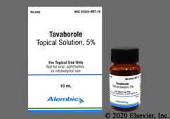 colorless - Tavaborole 5% Topical Solution