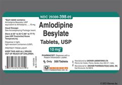 White Round U And 10 - Amlodipine Besylate 10mg Tablet