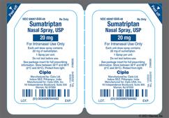 Sumatriptan Coupon - Sumatriptan 6 unit doses of 20mg nasal spray