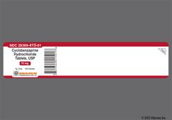Blue Round U And 12 - Cyclobenzaprine Hydrochloride 10mg Tablet
