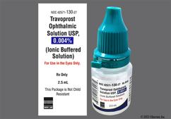 Travoprost Coupon - Travoprost 2.5ml of 0.004% eye dropper