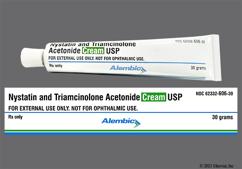 Nystatin / Triamcinolone Coupon - Nystatin / Triamcinolone 30g tube of cream