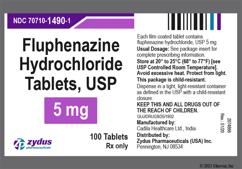 Green Round F5 - Fluphenazine Hydrochloride 5mg Tablet