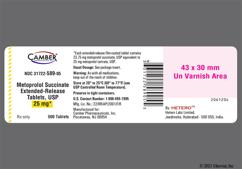 White Oval 7 5 And J - Metoprolol Succinate 25mg Extended-Release Tablet