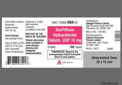 White Modified Rectangle Logo91 - Buspirone Hydrochloride 10mg Tablet
