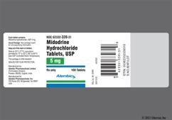 White Round 585 And L - Midodrine Hydrochloride 5mg Tablet
