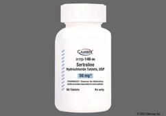 Blue Oblong T 50 - Sertraline Hydrochloride 50mg Tablet
