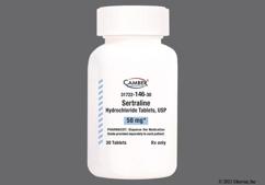 Blue Oblong T 50 - Sertraline Hydrochloride 50mg Tablet