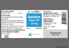 Baclofen Coupon - Baclofen 10mg tablet