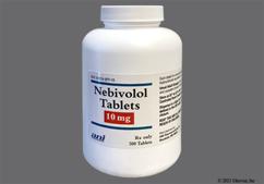 White Round A50 - Nebivolol 10mg Tablet
