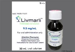 Livmarli Coupon - Livmarli 30ml of 9.5mg/ml bottle of oral solution