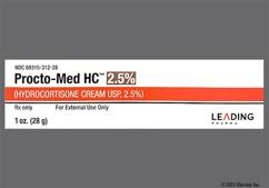 Procto-Med HC Coupon - Procto-Med HC 28g of 2.5% tube of cream
