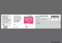 White Round Logo And 17 - Metolazone 2.5mg Tablet