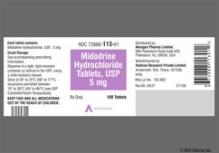 White Round 041 And Logo - Midodrine Hydrochloride 5mg Tablet