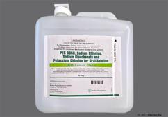 white - PEG 3350, Sodium Chloride, Sodium Bicarbonate and Potassium Chloride Powder for Solution (Lemon)