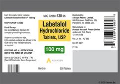 White Round 21 And R - Labetalol Hydrochloride 100mg Tablet