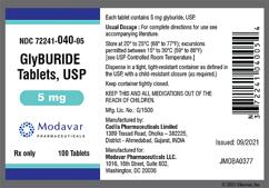 Green Round C 11 - Glyburide 5mg Tablet
