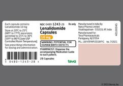 Lenalidomide Coupon - Lenalidomide 10mg capsule