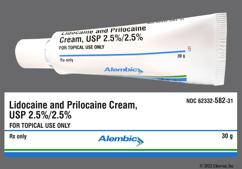 white - Lidocaine / Prilocaine 2.5%-2.5% Topical Cream