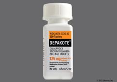 Cost for depakote