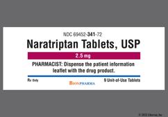 Green Oblong 2.5 And N - Naratriptan Hydrochloride 2.5mg Tablet