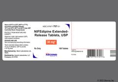 Pink Round Nd 30 - Nifedipine 30mg Extended-Release Tablet