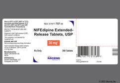 Pink Round Nd 30 - Nifedipine 30mg Extended-Release Tablet