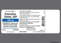 Pink Round 501 - Terbinafine Hydrochloride 250mg Tablet