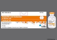 Ampicillin / Sulbactam Coupon - Ampicillin / Sulbactam 3g vial