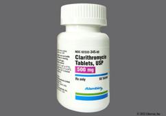 Yellow Oval L140 - Clarithromycin 500mg Tablet