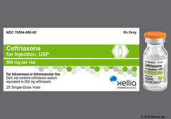 yellow-orange - Ceftriaxone 500mg Powder for Injection