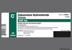 Welchol Coupon - Welchol 625mg tablet