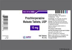 Compazine 25 mg tabs