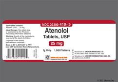 Atenolol Coupon - Atenolol 25mg tablet