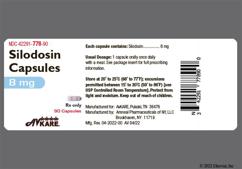 White An 1420 - Silodosin 8mg Capsule