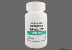 White Oval 2 02 - Gabapentin 600mg Tablet