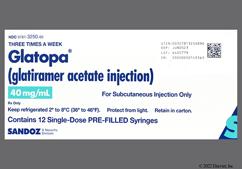 Glatopa Coupon - Glatopa 12 syringes of 40mg/ml carton