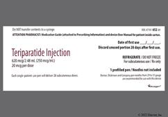Teriparatide Injection Coupon - Teriparatide Injection 20mcg/dose pen