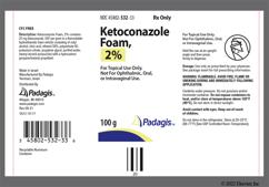 Ketoconazole Coupon - Ketoconazole 100g of 2% can of foam