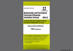Budesonide / Formoterol Coupon - Budesonide / Formoterol 120 doses of 80mcg / 4.5mcg inhaler