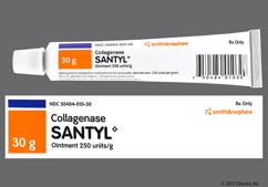 Santyl Coupon - Santyl 30g of 250 units/g tube of ointment