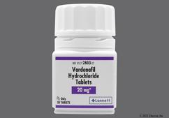 Orange Round 20 - Vardenafil Hydrochloride 20mg Tablet